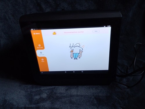 Touch screen terminal just eat - just,