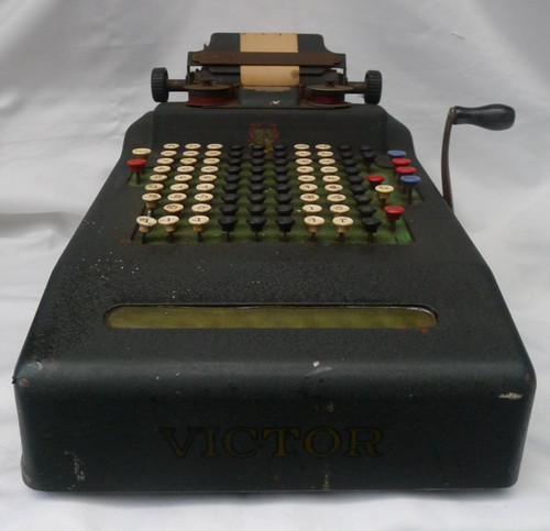 Vintage antique victor adding - vintage,