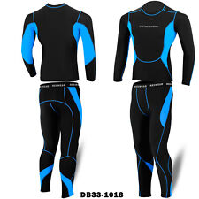 NEW Mens Cycling Compression Activewear Suit Sports Base Layer Tights Under Tops