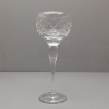 Royal Brierley Braemar Cut Hock Wine Glass 7 1/2” 19 cm Tall