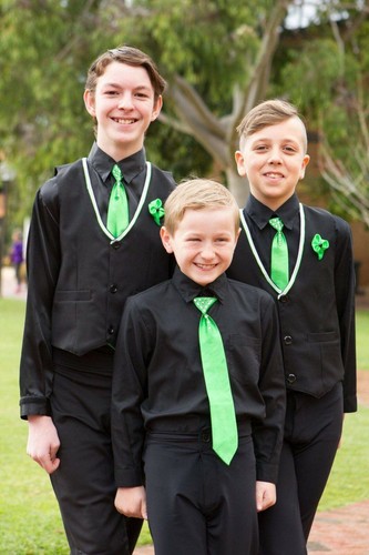 Boys black irish dancing lycra - black,