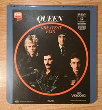 VINTAGE 1980’s QUEEN GREATEST FLIX VIDEO DISC UK PAL