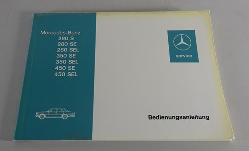 Owner manual mercedes - manual, benz