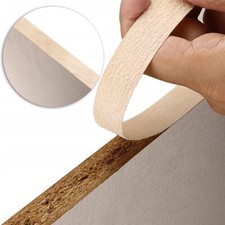 10M Pre-Glued Iron on Melamine 2cm Edging Banding Tape Edge Strips Furniture DIY