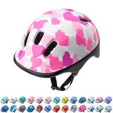 Bike Helmet Kids Children Size Adjustable Protective Cycling MANY PATTERNS XS-S