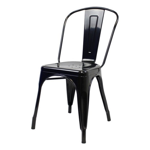 Tolix style side chair gloss - style,