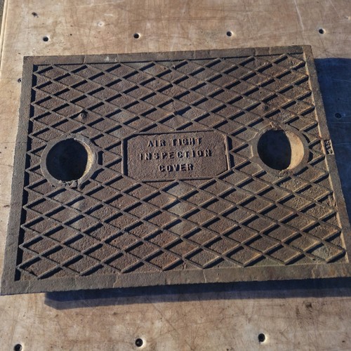 Cast iron manhole cover - manhole, 660mm