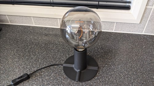 Habitat table lamp with - table,