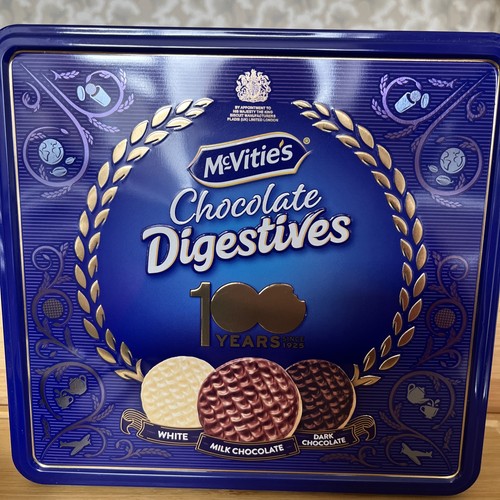 Mcvities biscuit tin - biscuit, year