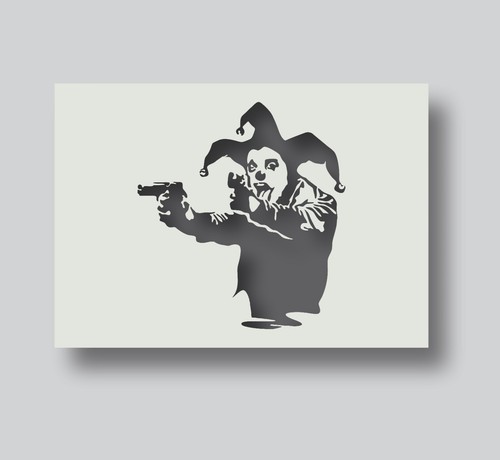 Banksy gun toting - gun,