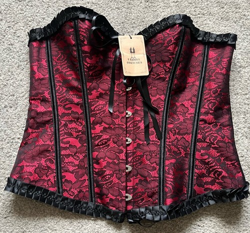 Red corset bustiers gothic - bustiers,