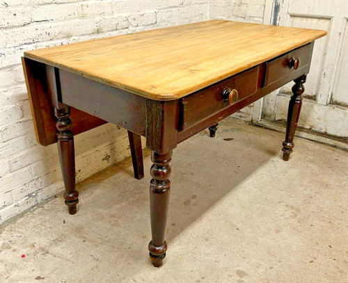 Antique victorian pine two - victorian,