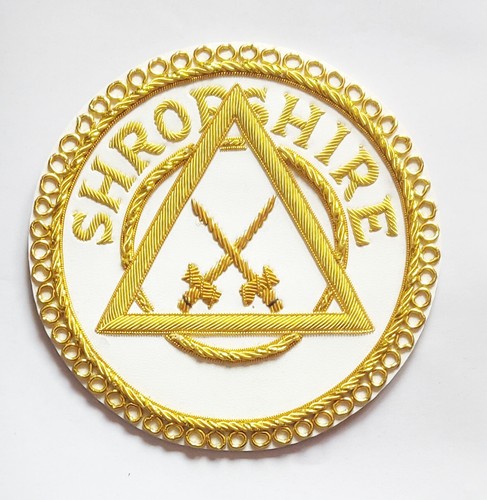 Masonic apron badge shropshire - masonic,