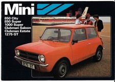 BL Mini 1979-1980 UK Market