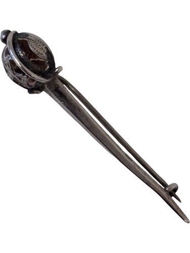 Silver scottish sword - sword, kilt