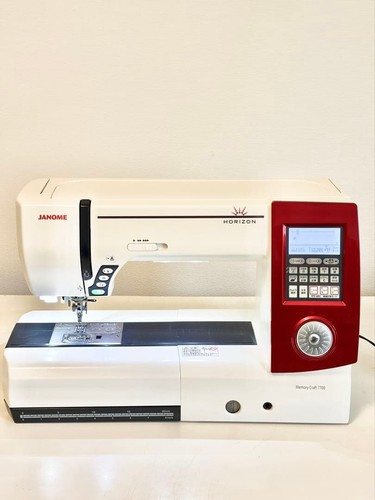 Janome horizon 7700 - janome, memory