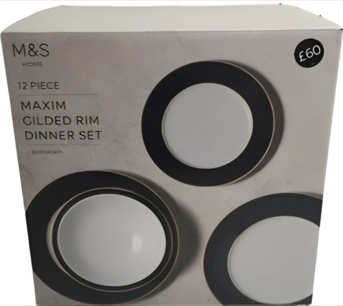 Home piece maxim gilded - m&s,