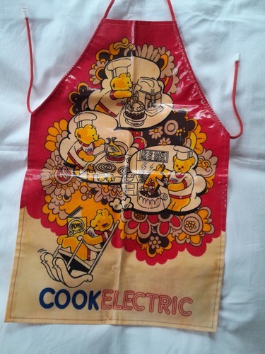 Vintage pvc child apron - vintage,