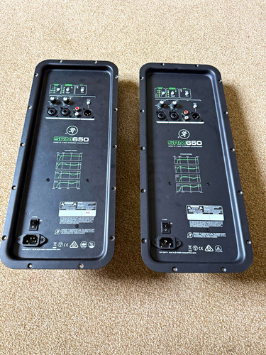 Mackie srm650 pair 1600w class - mackie,