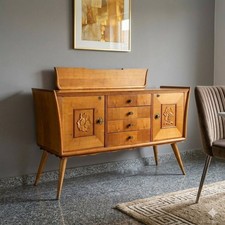 Vintage Buffet Maple Veneer