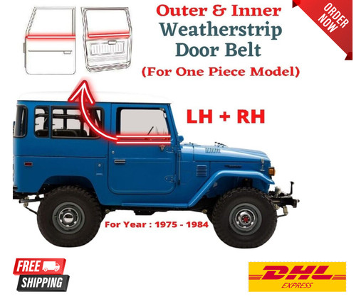 Weatherstrip door beltline - door,