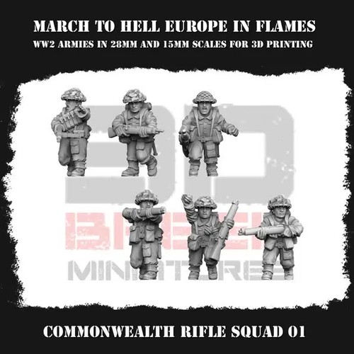 15mm ww2 british rifle company - british,