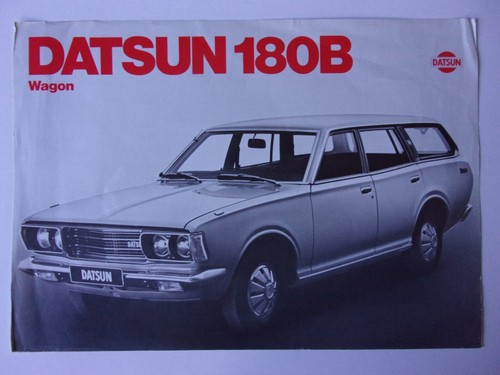 Datsun 180b wagon - 180b, orig