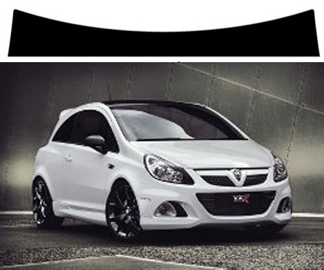 Pre cut sunstrip for corsa - pre,