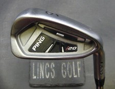 Ping i20 Black Dot 6 Iron Stiff Steel Shaft Ping Grip