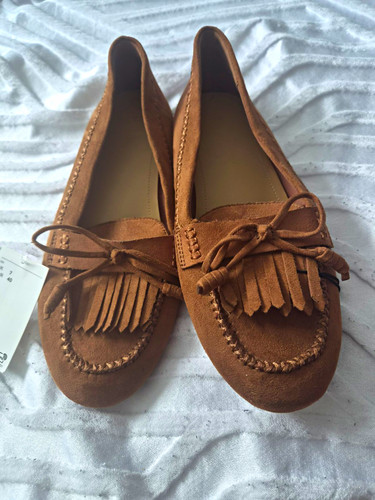 Women brown suede fringe - women's,