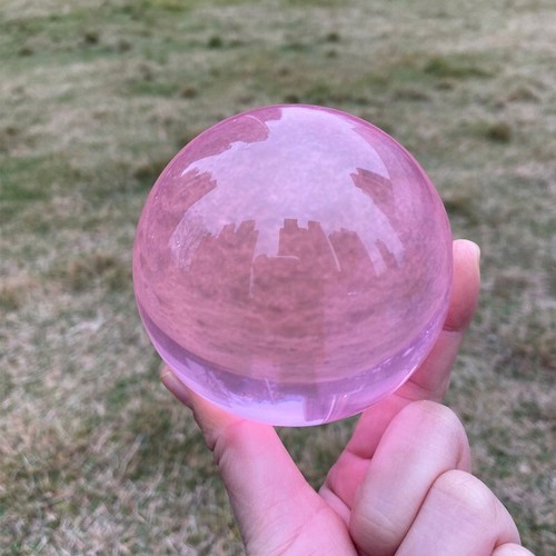 Clear crystal ball colorful - ball,