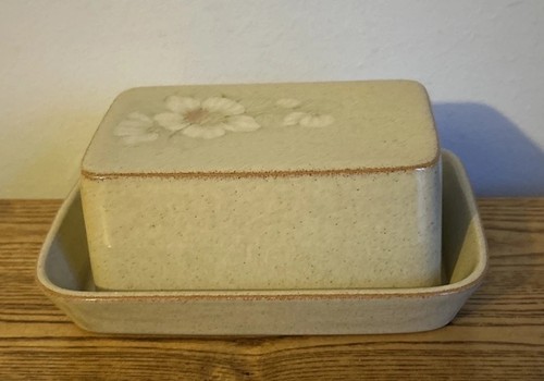 Denby daybreak butter dish - daybreak,