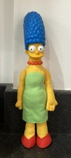 Marge Simpson Plush Doll with Vinyl Head, Vintage 1990's Fox TV 