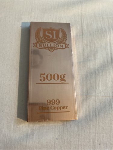 500g bullion copper 999 - 500g,