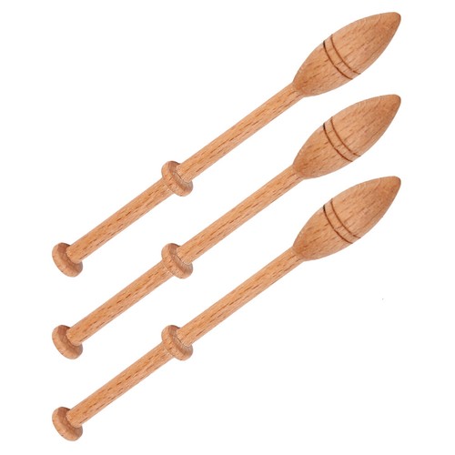 12pcs lace bobbin wooden - ⊹12pcs,