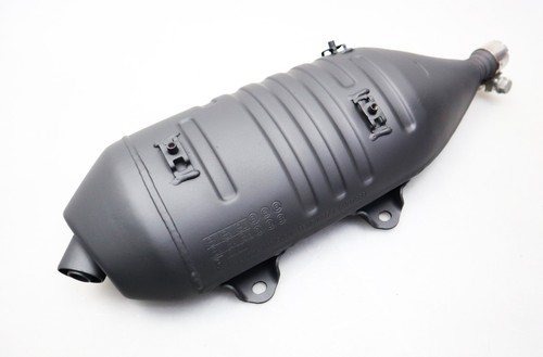 Exhaust end silencer - exhaust,