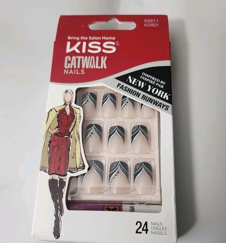 Kiss catwalk press nails - catwalk, press-on