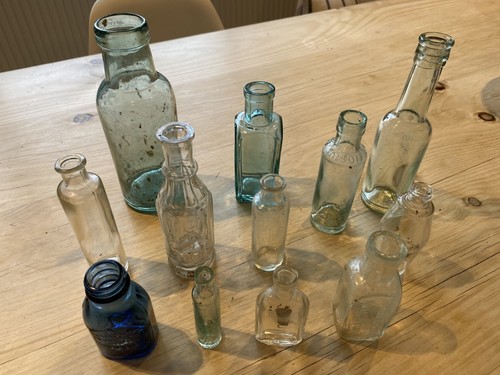 Assorted vintage glass - 12,