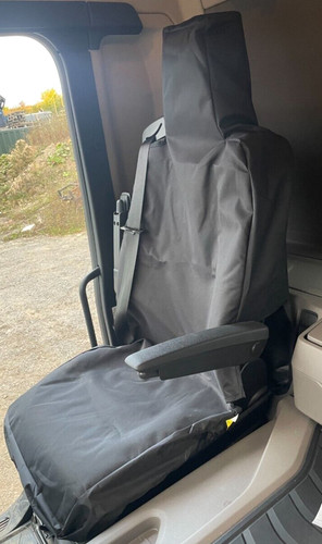 Lorry truck drivers seat - drivers, cover