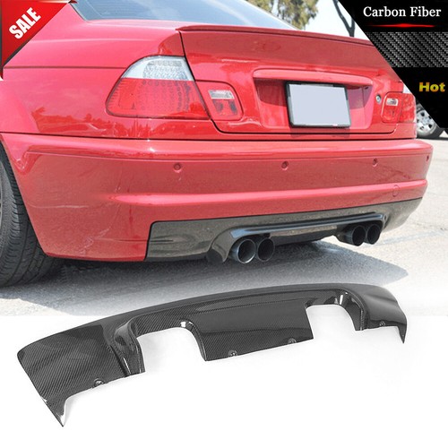 Carbon fiber rear bumper - fiber, lip