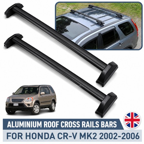 Black aluminium roof rail - black,