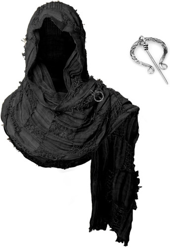 Medieval cowl hood cloak - hood, men