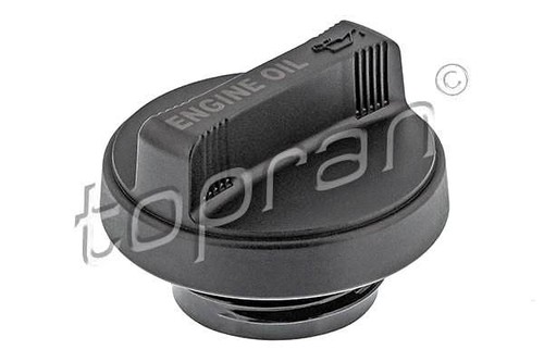 Oil filler neck cap black - oil,