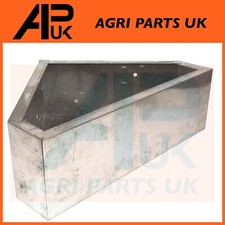 Metal Galvanised Livestock Horse Pony Sheep Goat Dog Pig Corner Feeding Trough