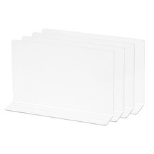 L Type Shelf Dividers, PVC Clear Closet Shelf Separator 20 x 4 x 12cm 4Pcs