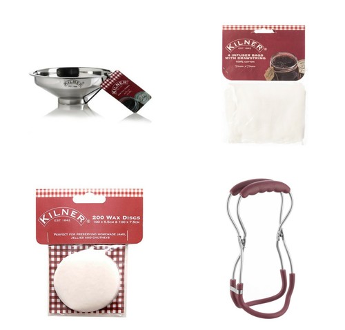 Kilner jam funnel wax discs - jam,