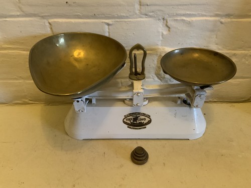 Vintage balance kitchen scales - vintage,