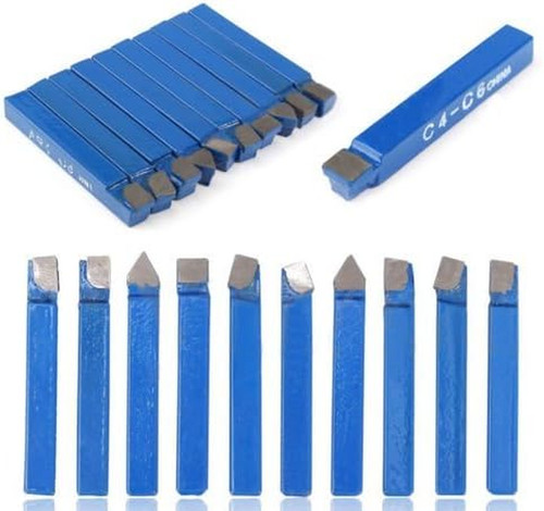 10pcs metal lathe - 1/4",