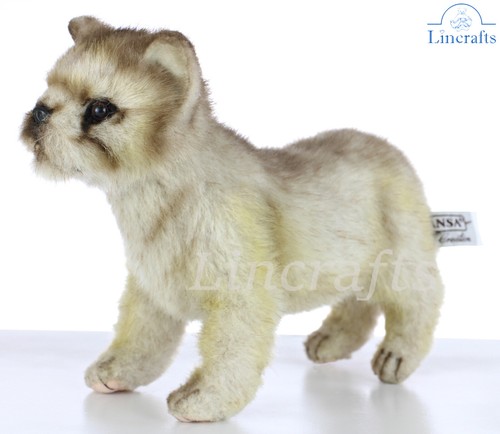 Hansa wolf cub plush - plush, toy