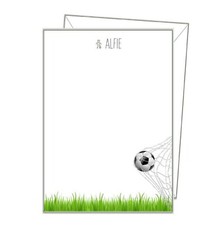 FOOTBALL NOTEPAPER